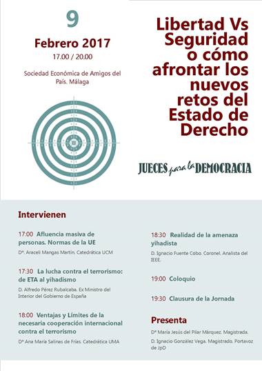 Libertad Vs Seguridad o c&oacute;mo afrontar los nuevos retos del Estado de Derecho