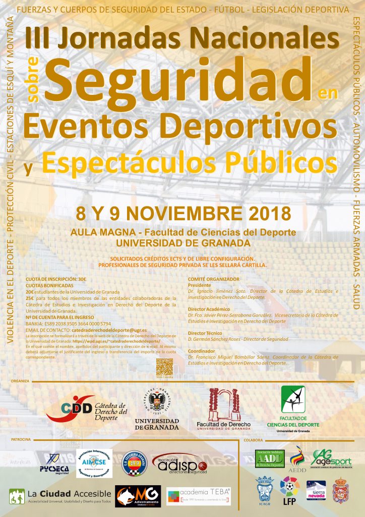 III Jornadas Nacionales sobre Seguridad en Eventos Deportivos y Espect&aacute;culos P&uacute;blicos