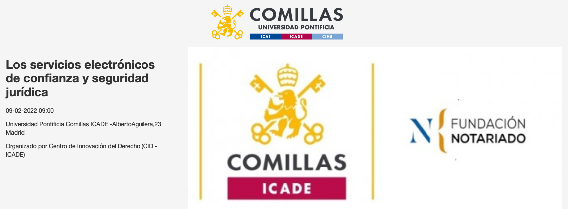 Los servicios electr&oacute;nicos de confianza y seguridad jur&iacute;dica