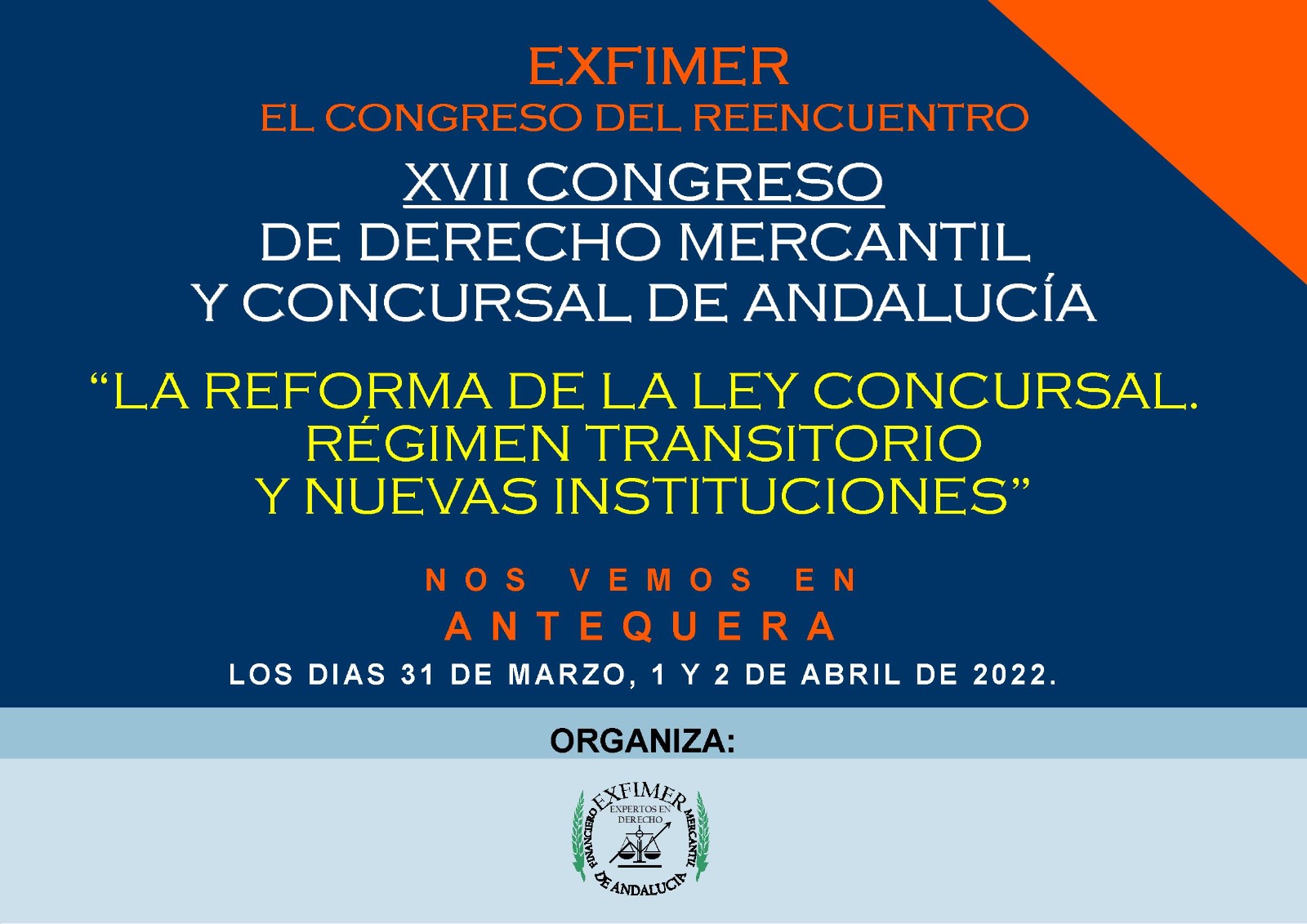 XVII Congreso de Derecho Mercantil y Concursal de Andaluc&iacute;a