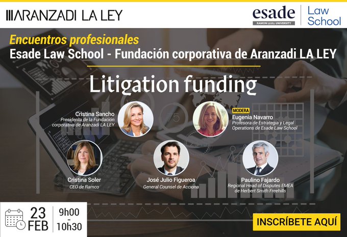 Litigation funding. &iquest;En qu&eacute; punto nos encontramos?
