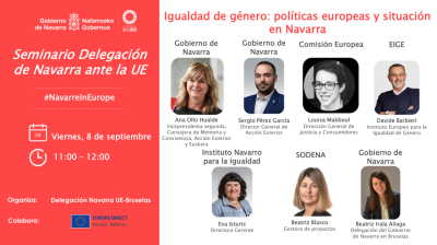 Igualdad de g&eacute;nero: pol&iacute;ticas europeas y situaci&oacute;n en Navarra