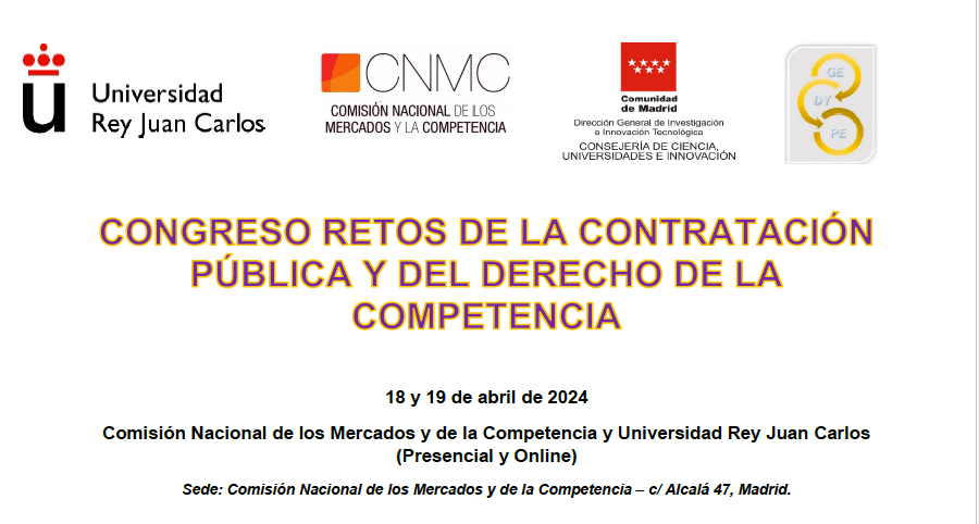 Congreso Retos de la Contrataci&oacute;n P&uacute;blica y el Derecho de la Competencia