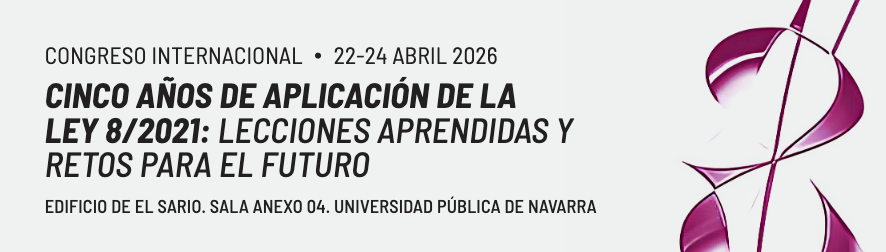Congreso Internacional: Cinco a&ntilde;os de la Ley 8/2021